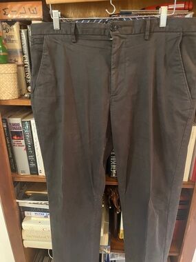 Banana Republic Men's Dark Gray Chino Pants
